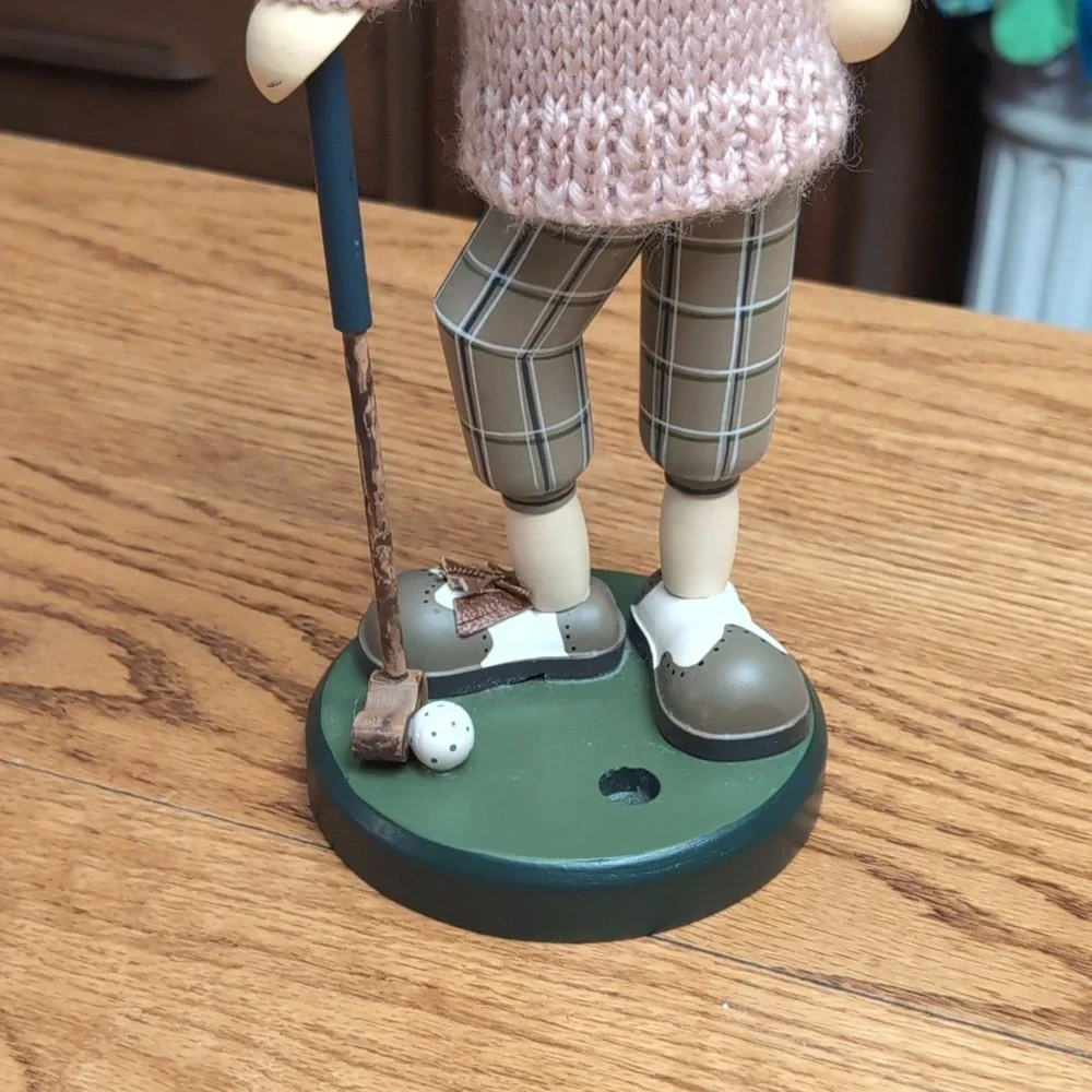Zim's Golfing Grandpa Nutcracker 1997 Limited Edition 14